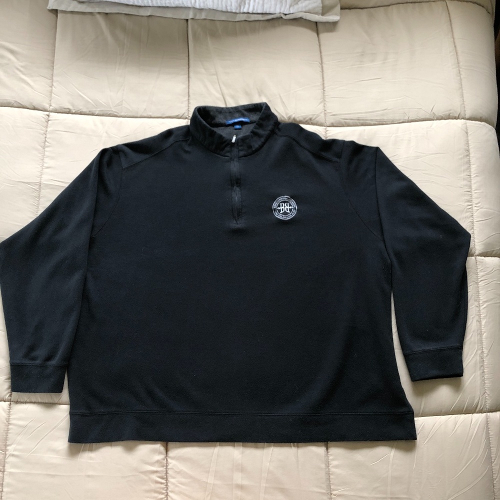 Breckenridge Brewery Fleece Qtr Zip Mens 4XL